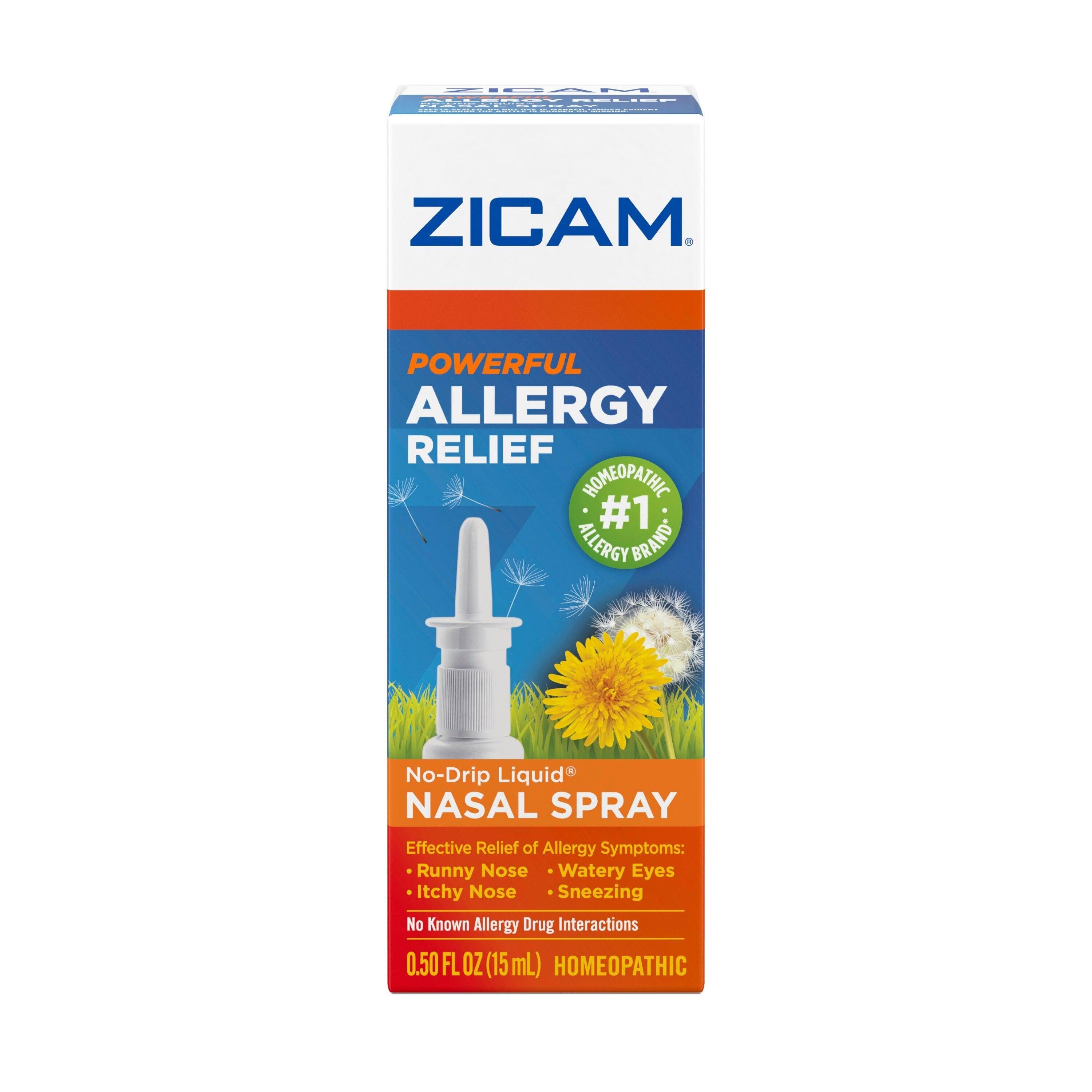 Relieve Allergies with Zicam No-Drip Liquid Nasal Gel (0.5oz) | Image