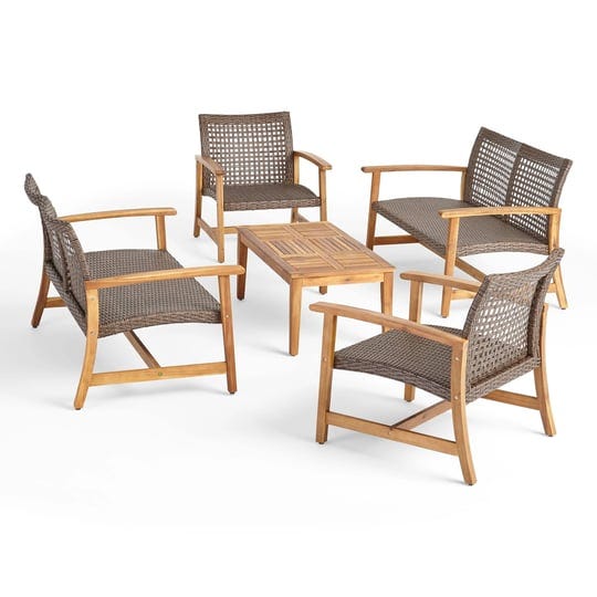 hampton-outdoor-5-piece-wood-and-wicker-loveseat-chat-set-mixed-mocha-1