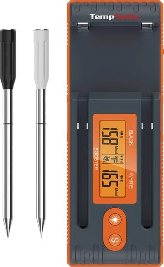 thermopro-twin-tempspike-500ft-truly-wireless-meat-thermometer-with-2-probes-and-signal-booster-oran-1