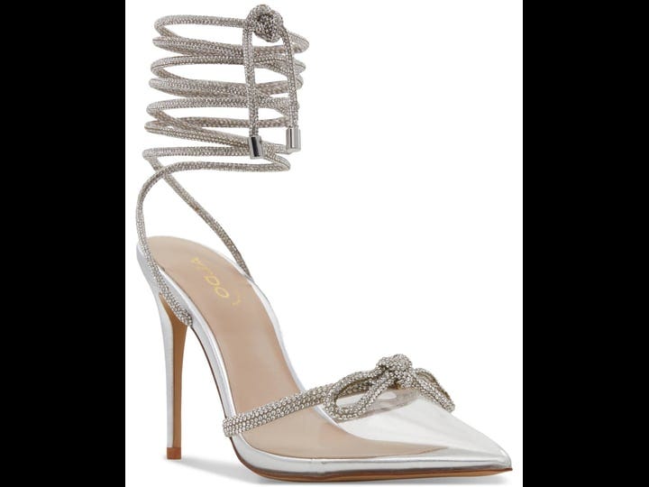 aldo-halalia-clear-rhinestone-bow-ankle-wrap-pumps-womens-6m-silver-1