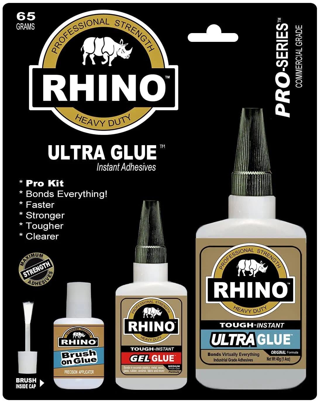 Top-Notch Rhino Glue Pro Kit for Diverse Surfaces | Image