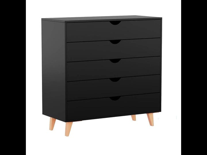 5-drawer-dresser-tall-dresser-storage-organizer-black-1