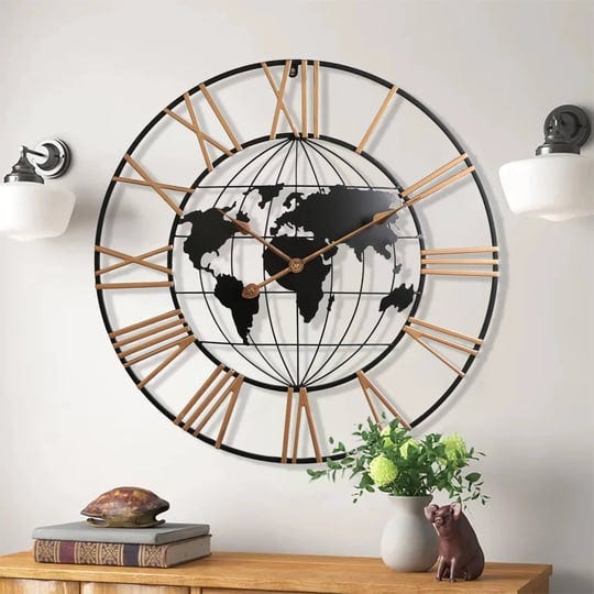 keqam-large-world-map-wall-clock-metal-minimalist-modern-clock-round-silent-non-ticking-battery-oper-1