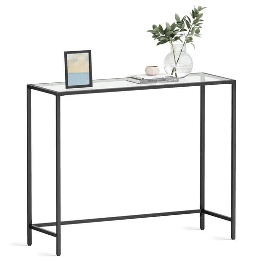 vasagle-394a-console-table-tempered-glass-sofa-table-modern-entryway-1