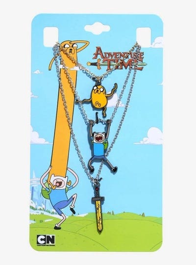 adventure-time-finn-jake-sword-necklace-set-1