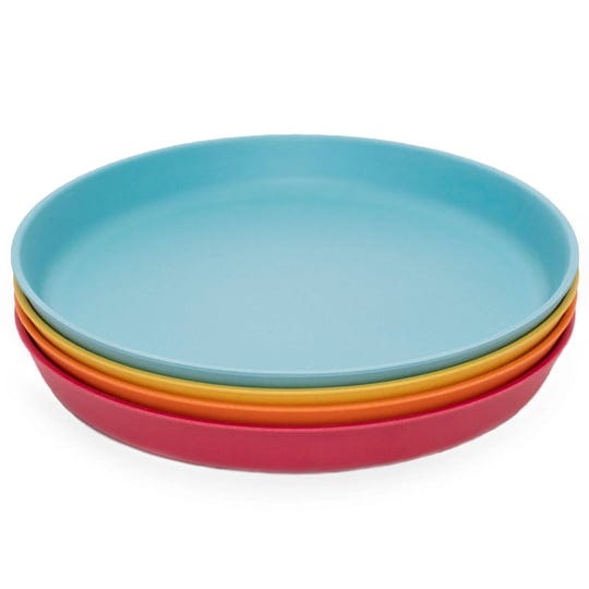 weesprout-bamboo-plates-blue-yellow-orange-red-without-lids-1