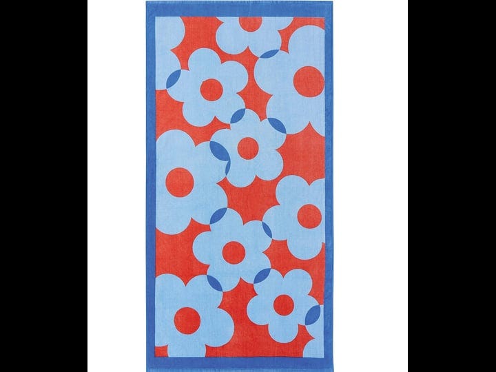 noble-excellence-outdoor-collection-pattern-floral-printed-velour-beach-towel-blue-coral-1