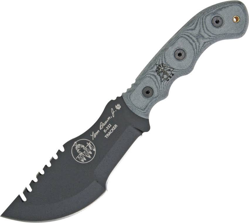 Tom Brown Tracker T-2 Fixed Blade Knife: 
9.5