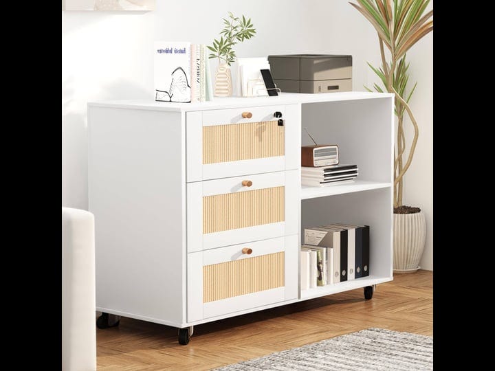 lamerge-3-drawer-wood-file-cabinet-with-lockrattan-office-storage-cabinet-printer-stand-with-storage-1