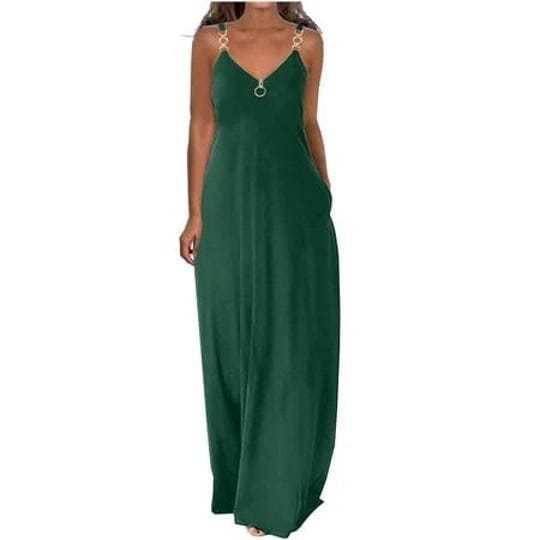zkuisw-summer-dresses-for-women-2024-elegant-casual-loose-long-maxi-dress-solid-color-hoop-beac-dres-1