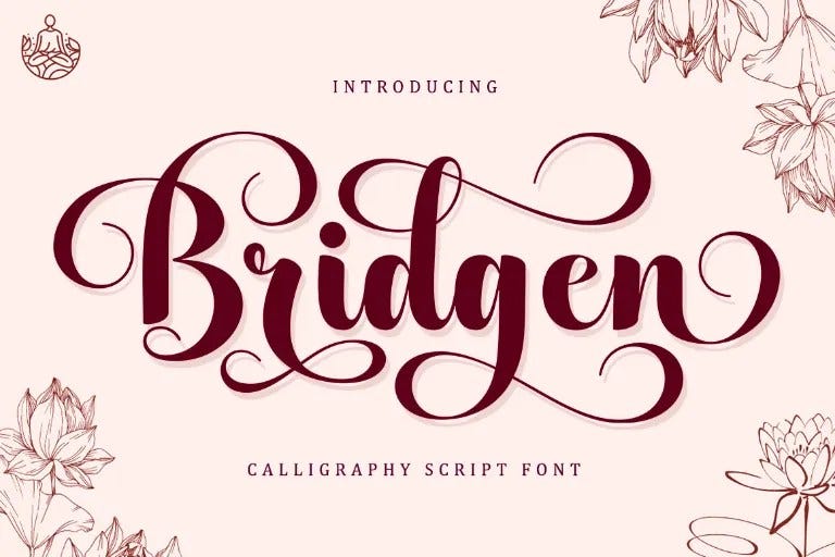 Bridgen Font 1