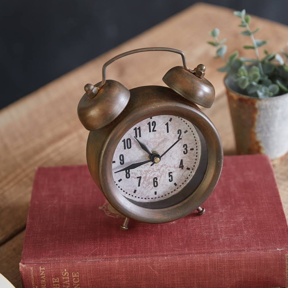 Vintage-Inspired Twin Bell Clock | Image
