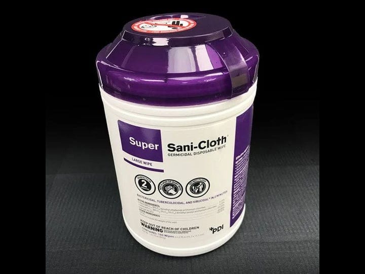 professional-disposables-surface-disinfectant-super-sani-cloth-wipes-6x7-160-cn-1