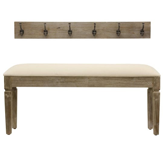 waverly-wood-bench-with-coat-rack-set-1