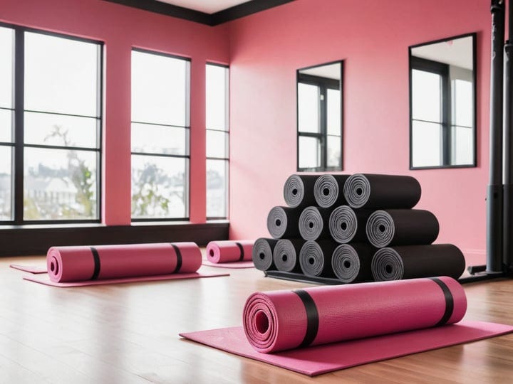 Pink Yoga Mats-5