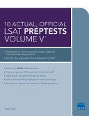 10 Actual, Official LSAT PrepTests Volume V: (PrepTests 62–71) (Lsat Series) E book
