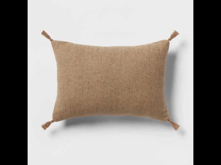 oblong-traditional-tweed-decorative-throw-pillow-natural-brown-threshold-1