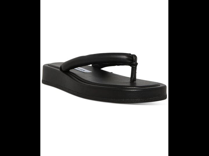 steve-madden-fango-womens-puffer-flip-flop-thong-sandals-black-1