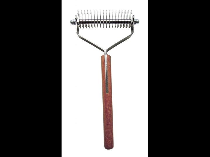 mars-coat-king-double-wide-dematting-undercoat-grooming-rake-stripper-tool-for-dogs-and-cats-stainle-1