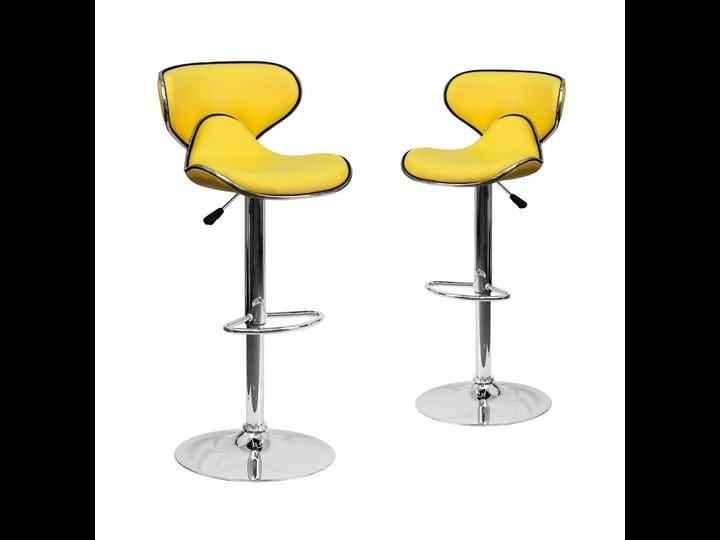 emma-and-oliver-2-pack-contemporary-cozy-mid-back-yellow-vinyl-adjustable-height-barstool-1