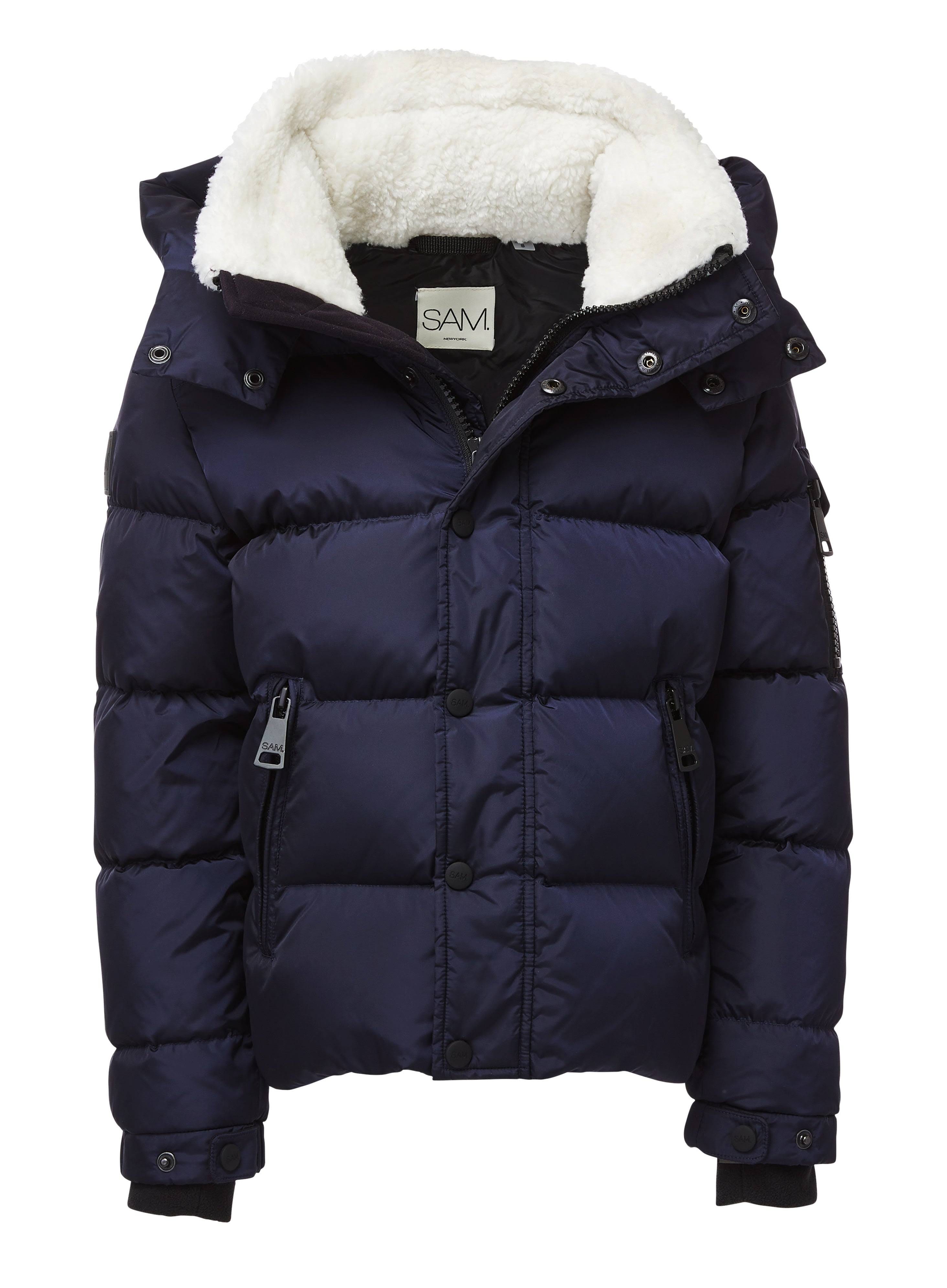 Stylish Navy Down Puffer Jacket for Boys | Image