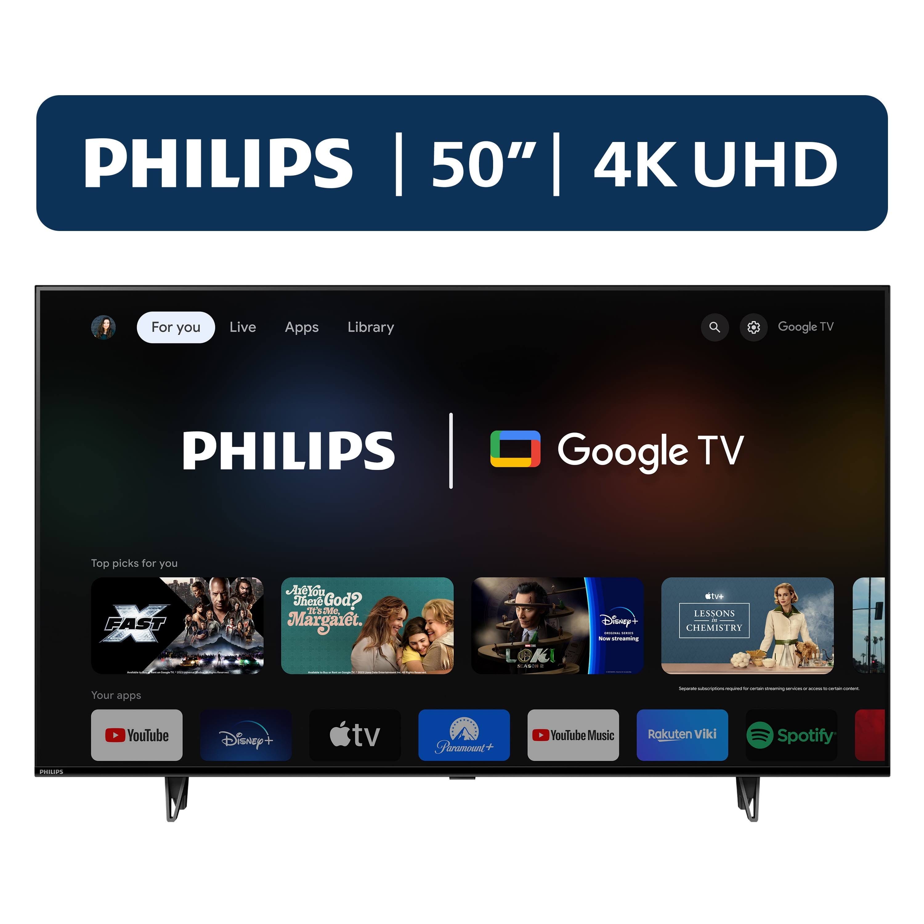 Smart 4K Ultra HD Google LED TV with Alexa and Google Assistant Compatibility | Image