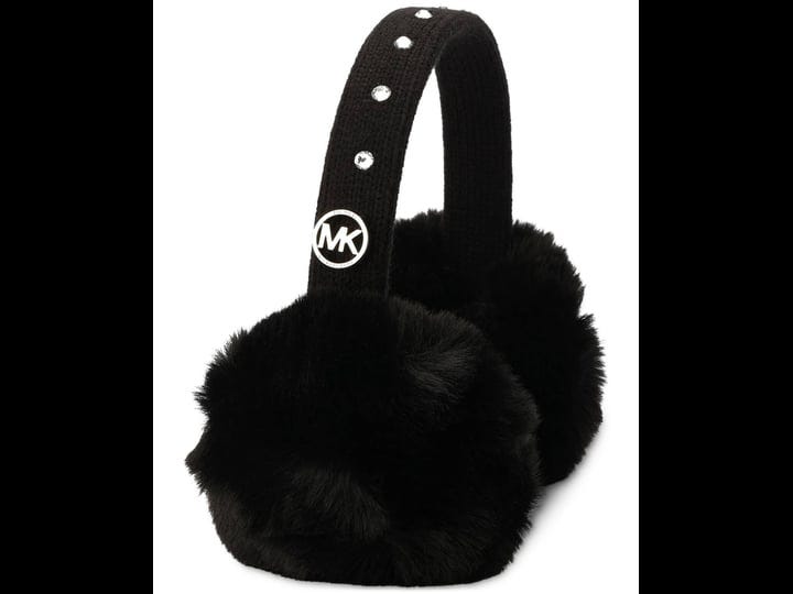 michael-michael-kors-womens-embellished-faux-fur-earmuffs-black-1