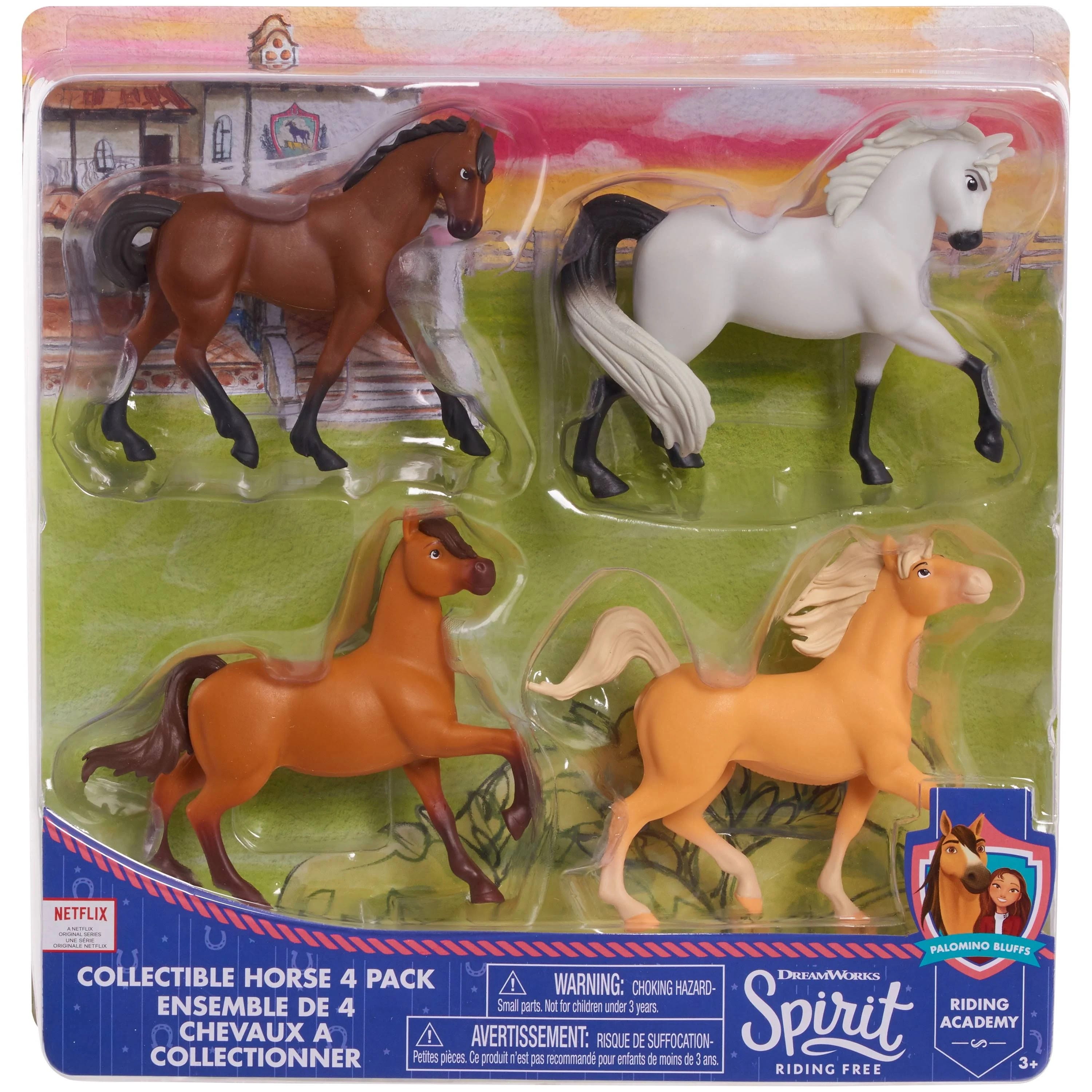 Spirit Riding Free Spirit Toys: Unused Collector's Horse 4 Pack | Image