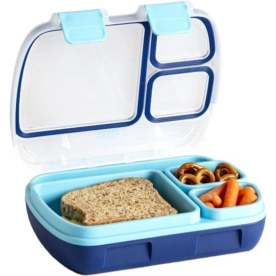 tasty-bento-box-lunch-box-for-kids-and-adults-with-removable-tray-and-handle-blue-size-4-compartment-1