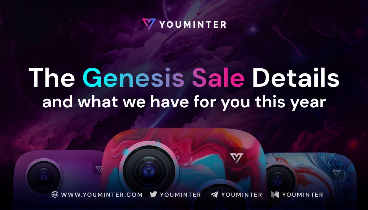 YouMinter Genesis Sale Details and What We Have for You This Year
