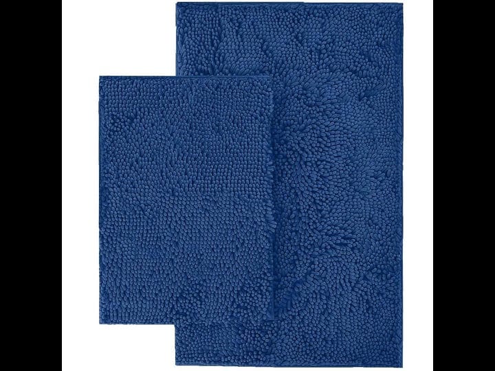 luxurux-blue-bathroom-rugs-extra-soft-plush-blue-bath-mat-chenille-microfiber-bathroom-rugs-and-mats-1