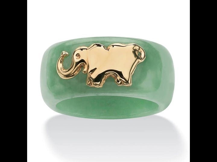 palmbeach-jewelry-round-genuine-green-jade-10k-yellow-gold-elephant-ring-band-1