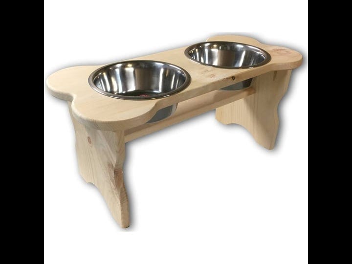 good-wood-primitive-bone-shaped-pine-wood-dog-bowl-stand-for-medium-large-dogs-rustic-natural-wooden-1