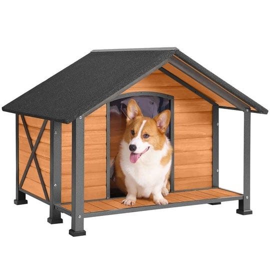 aivituvin-air88-large-waterproof-dog-house-with-anti-chewing-metal-frame-large-porch-brown-1