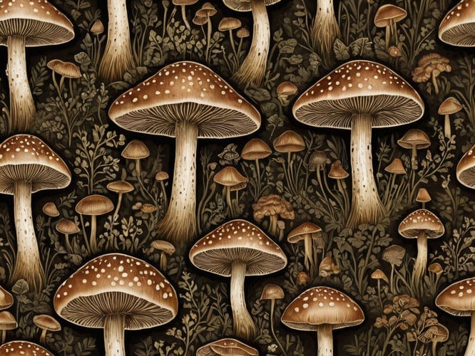 mushroom-wallpaper-1