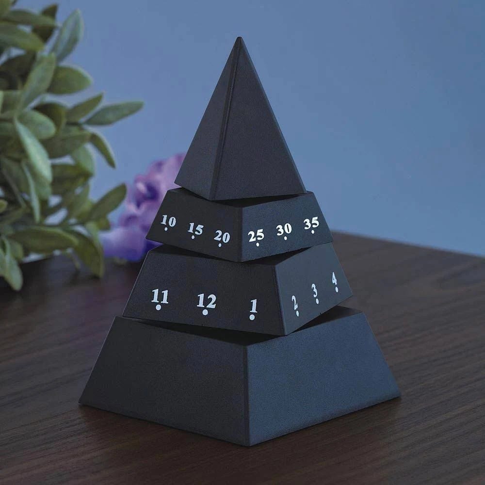 Moving Pyramid Time Clock | Image