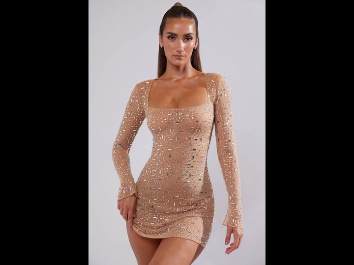 oh-polly-sheer-embellished-long-sleeve-a-line-mini-dress-in-almond-12-1