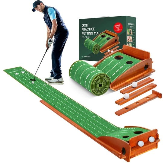 putting-green-indoor-putting-green-with-ball-return-2-hole-training-indoor-putting-mat-solid-wood-ba-1