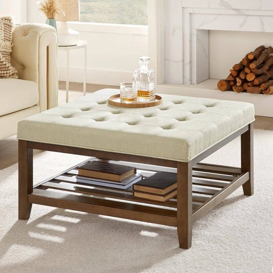 bfd-2-tier-ottoman-coffee-table-with-storage-large-linen-square-coffee-table-with-solid-wood-shelf-f-1