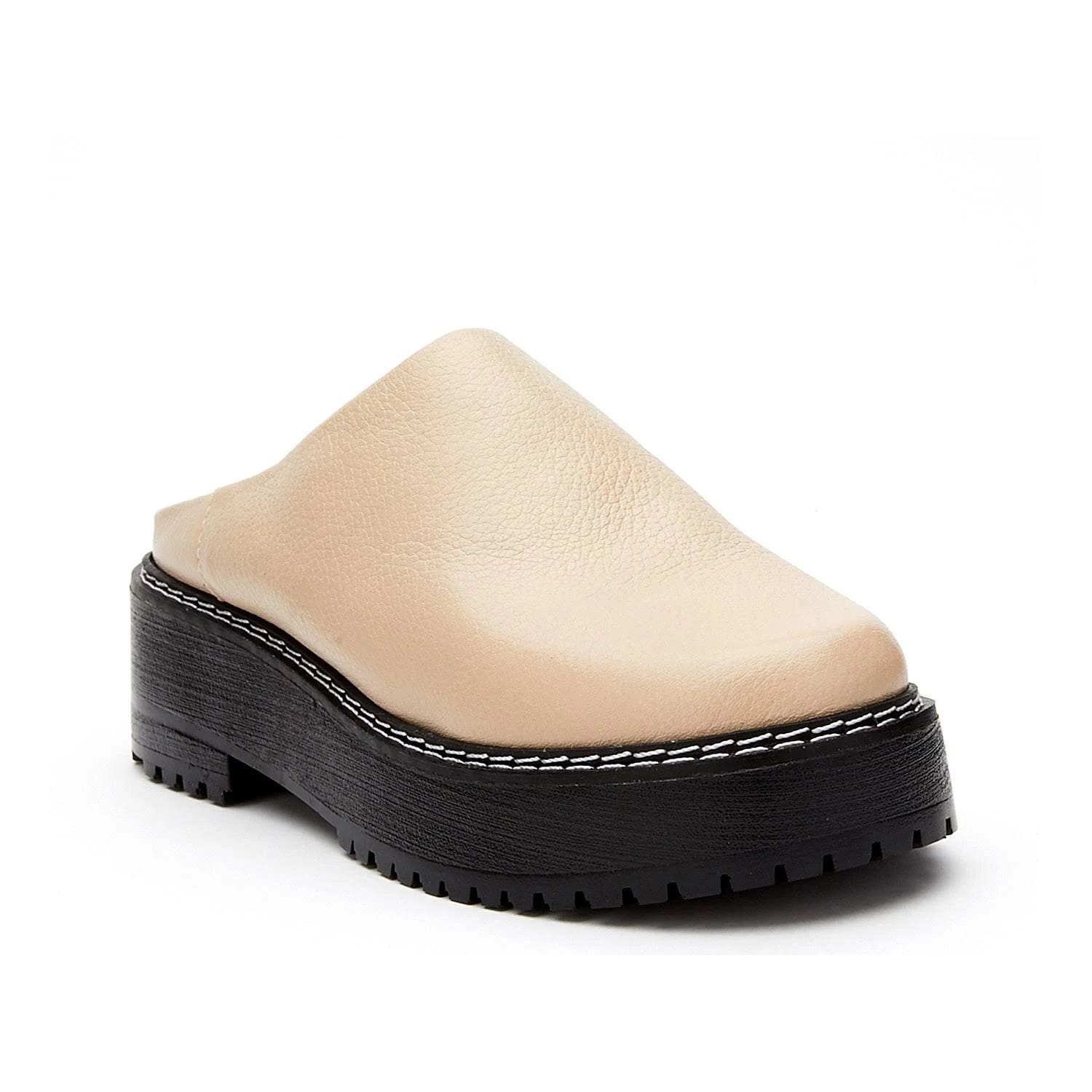 Elegant Chunky Platform Mule for Stylish Comfort | Image