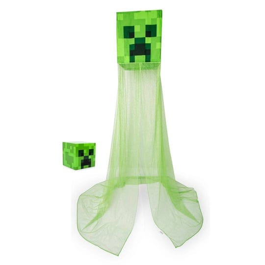 minecraft-2-piece-creeper-bedroom-bundle-nightlight-bed-canopy-1