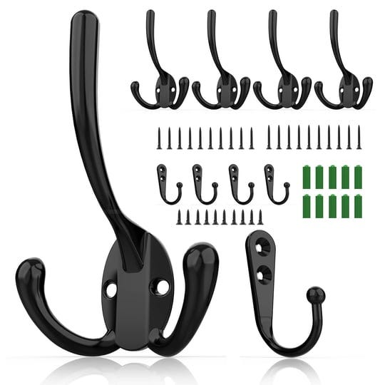 zaybod-10-pack-heavy-duty-wall-mounted-black-coat-hooks-with-30-screws-mudroom-hooks-backpack-hooks--1