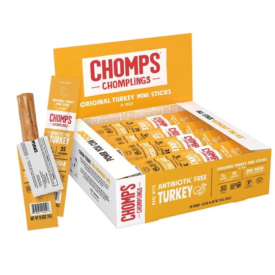chomps-mini-free-range-original-turkey-sticks-1ct-1