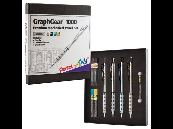 pentel-graphgear-1000-premium-mechanical-pencil-set-1