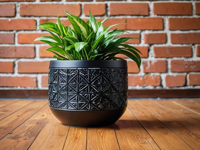 black-plant-pot-1