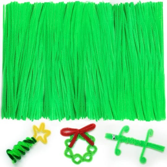 iooleem-200pcs-green-pipe-cleaners-chenille-stems-pipe-cleaners-for-crafts-pipe-cleaner-crafts-art-a-1