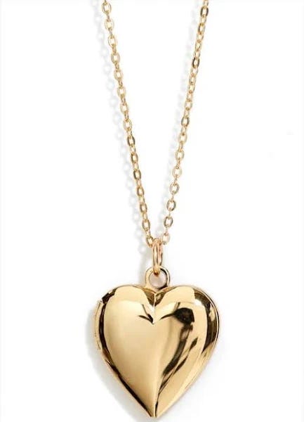 Set & Stones Roxy Heart Necklace Locket | Image