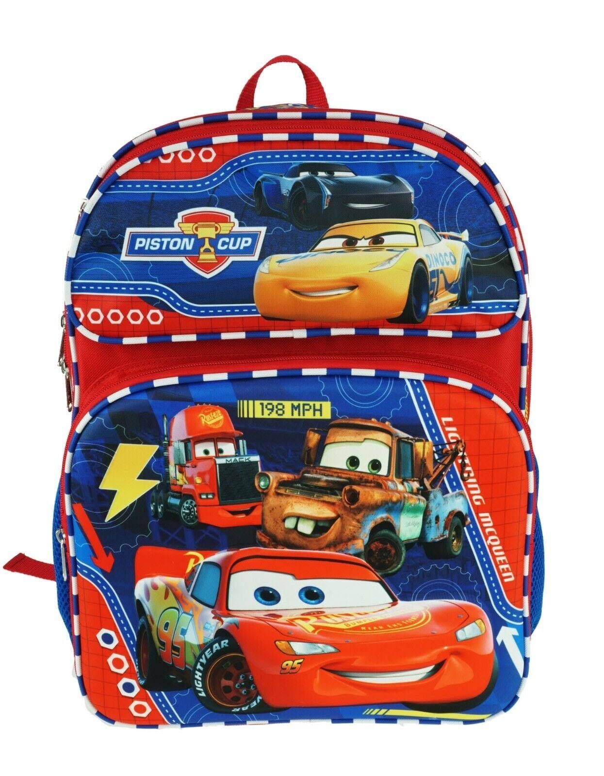 Disney Cars 16 Inch Lightning McQueen Backpack for Boys | Image