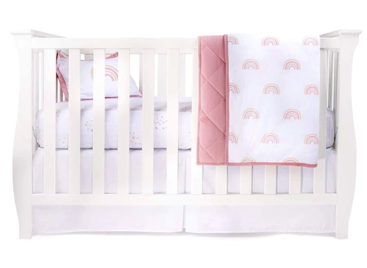 elys-co-baby-crib-bedding-sets-includes-crib-sheet-quilted-blanket-crib-skirt-and-baby-pillowcase-pi-1