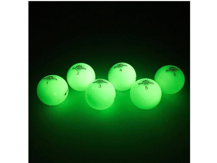 sundown-golf-glow-in-the-dark-golf-balls-6-pack-with-2-uv-flashlights-plays-like-a-standard-ball-1